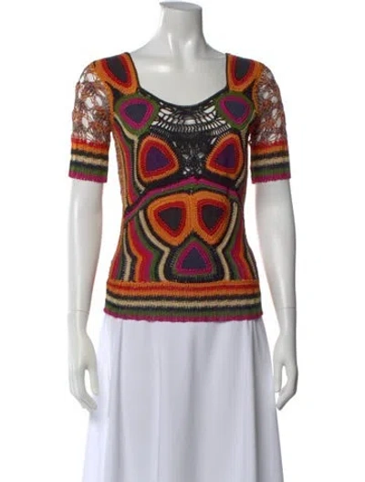 Pre-owned Bazar De Christian Lacroix Vintage Late 1990's - Early 2000's Sweater In Multi