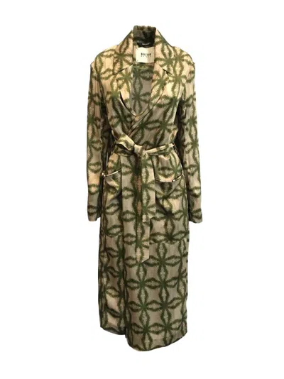 Bazar Deluxe Coat  Woman Color Green In Camel/military Green