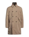 Bazar Deluxe Man Coat Camel Size 42 Cotton, Polyester, Nylon In Beige