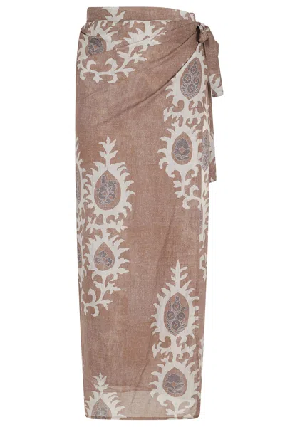 Bazar Deluxe Pareo In Brown