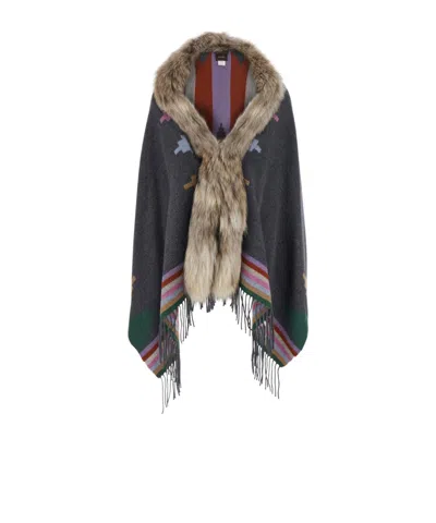 Bazar Deluxe Tassel Shawl In Multi