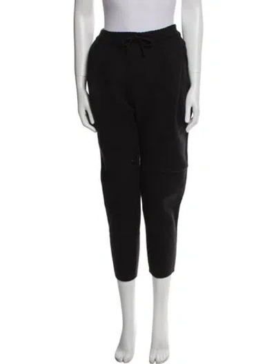 Pre-owned Bazilika Merino Wool Sweatpants In Black