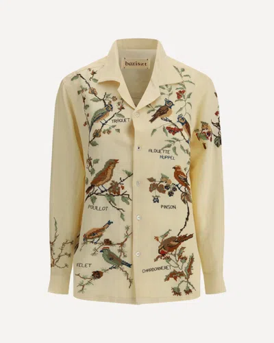 Baziszt Avian Shirt In Yellow