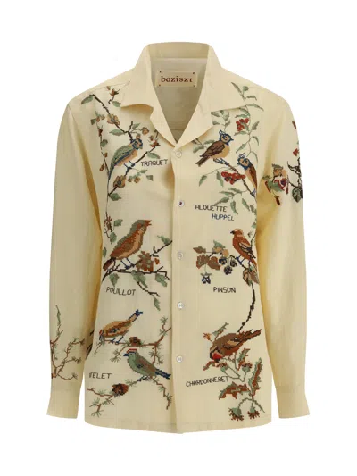 Baziszt Avian Shirt In Yellow