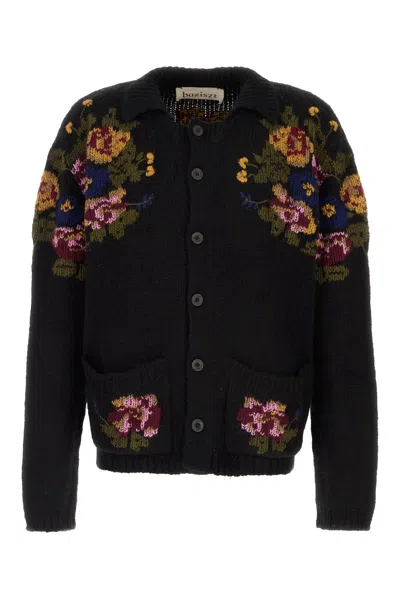 Baziszt Black Alpaca Blend Oversize Nissan Cardigan