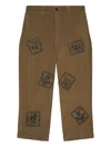 Baziszt Bosta Corduroy Trousers In Brown