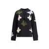 Baziszt Bowrain Tassel Butterfly Sweater In Multi