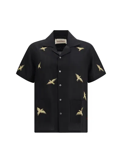Baziszt Columbus Shirt In Black