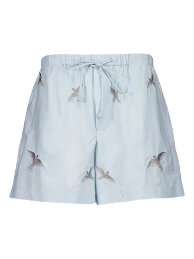 Baziszt Columbus Shorts In Blue
