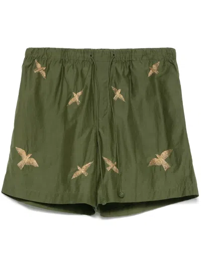 Baziszt Columbus Shorts In Green