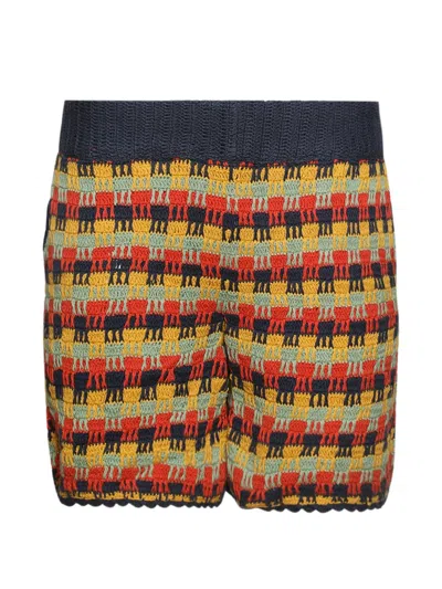 Baziszt Conondrum Multicoloured Patterned Shorts