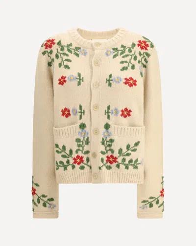 Baziszt Curiosa Cardigan In Sand