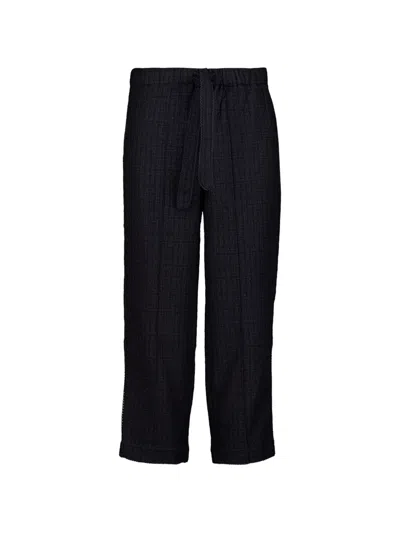 Baziszt Dario Straight-fit Trousers In Blue