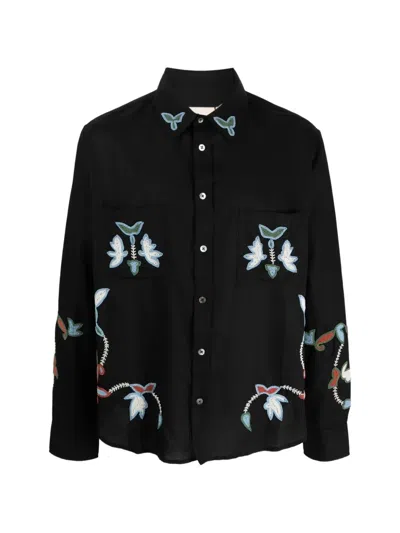 Baziszt Embroidered Shirt In Multi