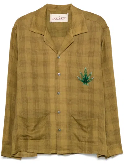 Baziszt Esoteric Shirt In Green
