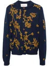 BAZISZT FLORAL-EMBROIDERED CARDIGAN