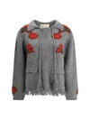 Baziszt Graphite Sweater In Light Gray