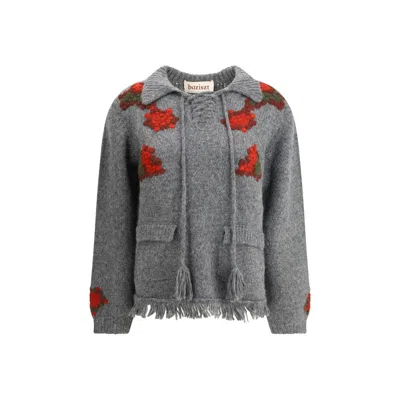 Baziszt Graphite Sweater In Grey