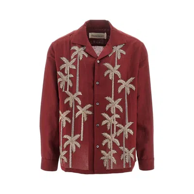 Baziszt Palm-tree Shirt In Multi