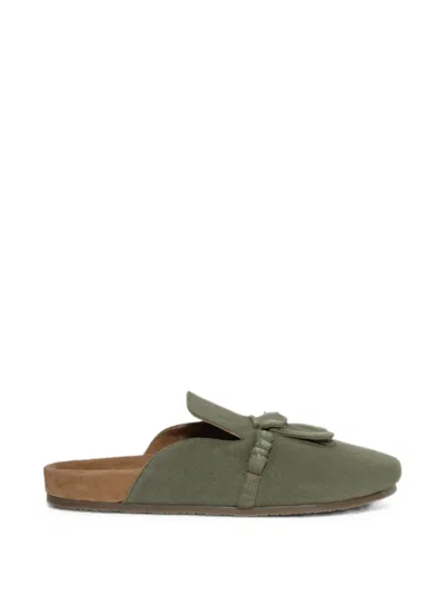 Baziszt Pocket-embellishment Mules In Multi