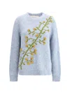 Baziszt Puff Sweater In Blue
