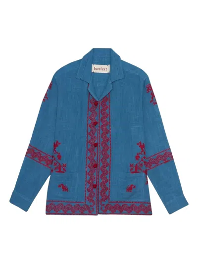 Baziszt Tulum Shirt In Blue