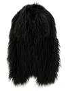 Bb Couture Faux-fur Lengthy Jacket For Women