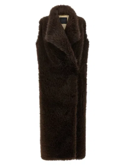 Bb Couture 'bear' Vest In Brown