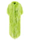 Bb Couture Faux-fur Tribeca Jacket For Women In Green