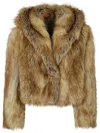 BB COUTURE BB COUTURE "MADRID" FAUX-FUR COAT