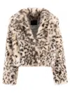 Bb Couture Faux Fur Short Jacket