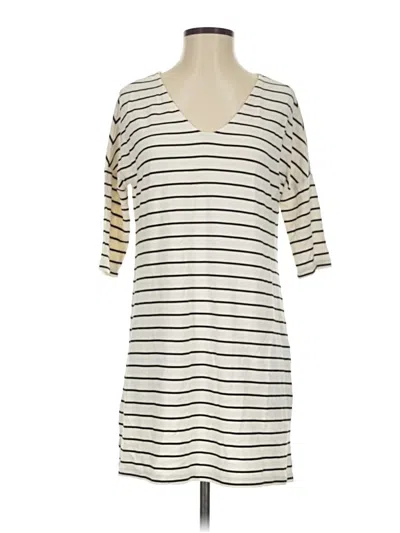 Pre-owned Bb Dakota 3/4 Sleeve T-shirt In Ivory