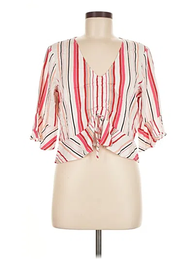 Bb Dakota 3/4 Sleeve T-shirt In White