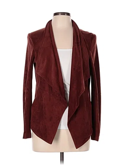 Pre-owned Bb Dakota Blazer Jacket In Burgundy