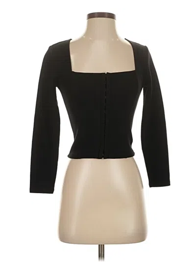 Pre-owned Bb Dakota By Steve Madden 3/4 Sleeve T-shirt In Black