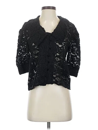 Pre-owned Bb Dakota By Steve Madden Cardigan Sweater In Black