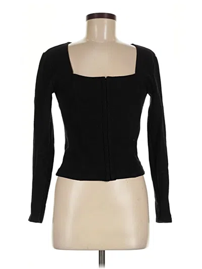 Pre-owned Bb Dakota By Steve Madden Cardigan Sweater In Black
