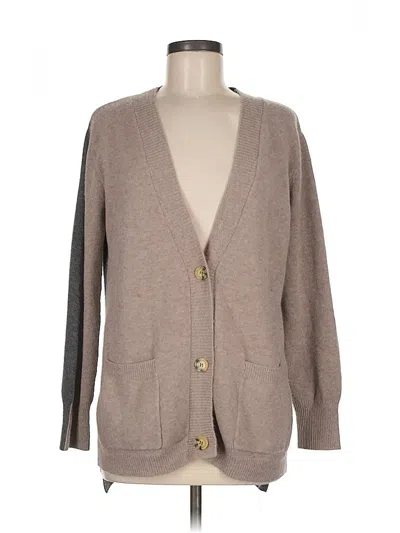 Pre-owned Bb Dakota By Steve Madden Cardigan Sweater In Brown