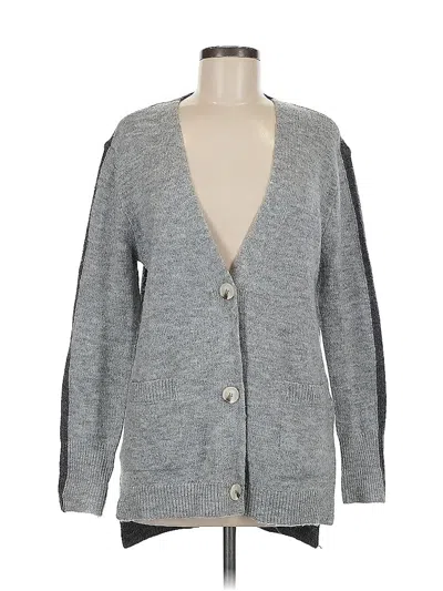 Pre-owned Bb Dakota By Steve Madden Cardigan Sweater In Gray