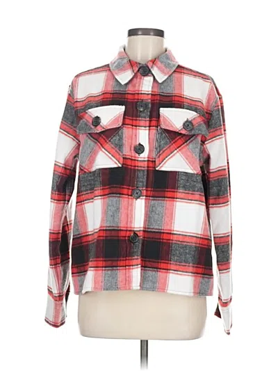 Pre-owned Bb Dakota By Steve Madden Cardigan Sweater In Red