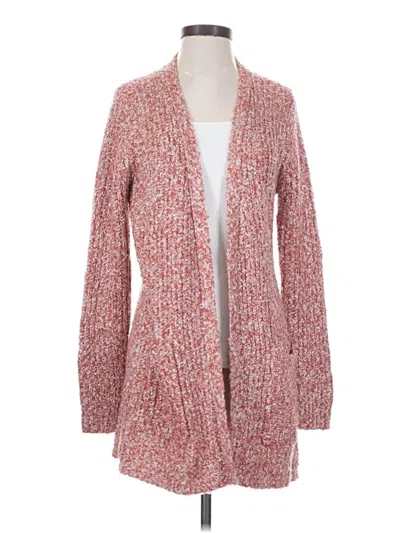 Pre-owned Bb Dakota By Steve Madden Cardigan Sweater In Red