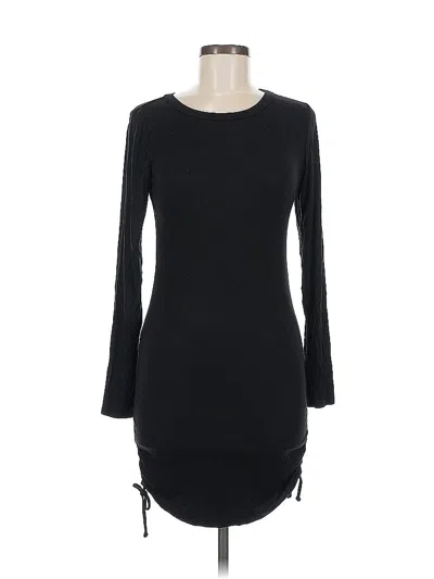 Pre-owned Bb Dakota By Steve Madden Casual Dress In Black