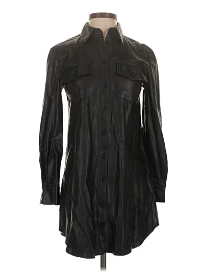 Pre-owned Bb Dakota By Steve Madden Casual Dress In Black
