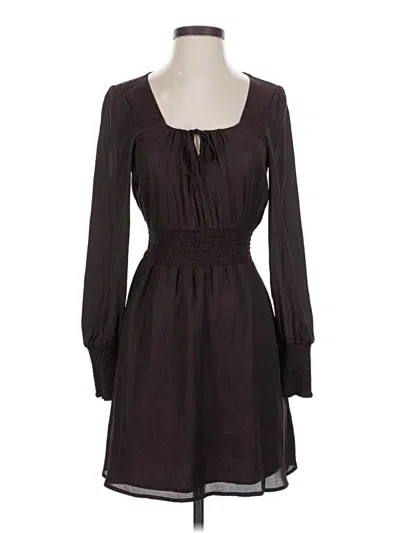 Pre-owned Bb Dakota By Steve Madden Casual Dress In Brown