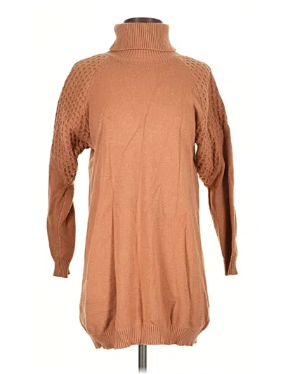 Pre-owned Bb Dakota By Steve Madden Casual Dress In Brown