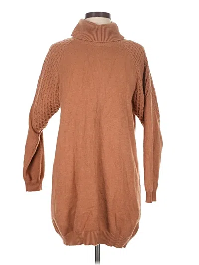 Pre-owned Bb Dakota By Steve Madden Casual Dress In Brown