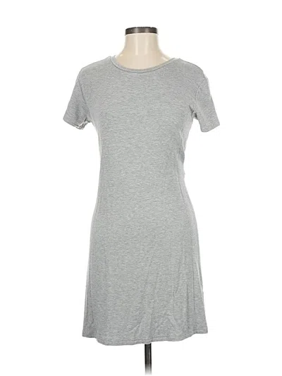 Pre-owned Bb Dakota By Steve Madden Casual Dress In Gray