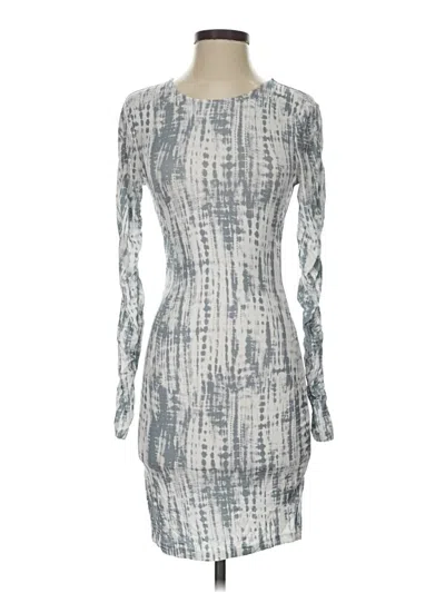 Pre-owned Bb Dakota By Steve Madden Casual Dress In Gray