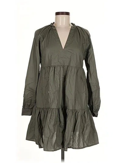 Pre-owned Bb Dakota By Steve Madden Casual Dress In Green