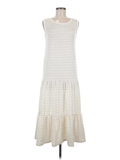 Pre-owned Bb Dakota By Steve Madden Casual Dress In Ivory